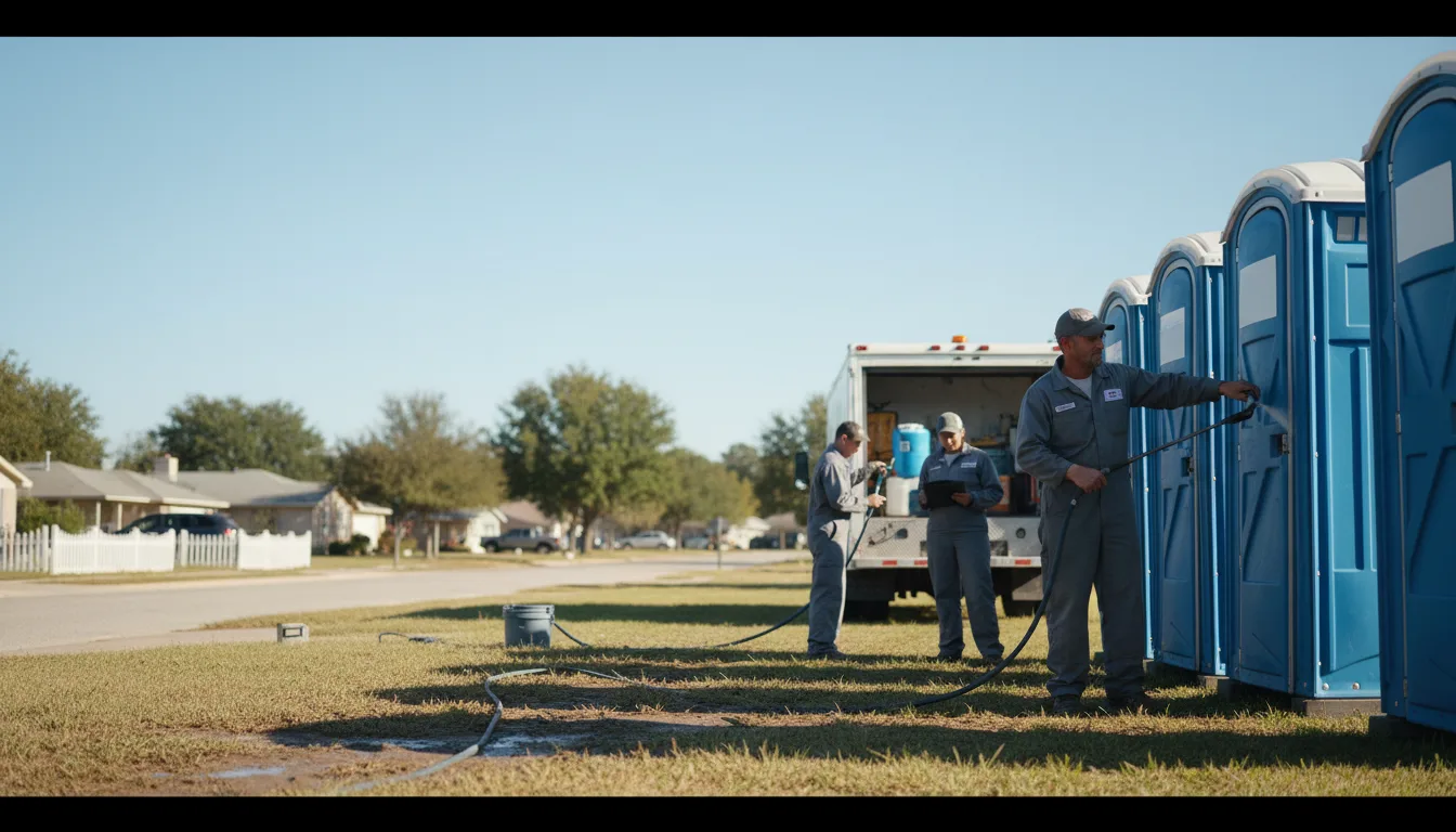 Long-Term Portable Toilet Rental in Harleyville, SC near me